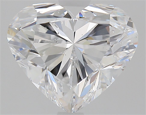 Picture of Natural Diamond 2.03 Carats, Heart with  Cut, D Color, SI1 Clarity and Certified by GIA