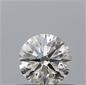 Diamante Natural 0.43 quilates, Redondo , Color H, claridad IF y certificado IGI