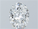 Natural Diamond 1.30 Carats, Oval with  Cut, E Color, VS1 Clarity and Certified by GIA