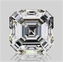 Diamante Natural 2.20 quilates, Asscher , Color J, claridad VVS2 y certificado GIA