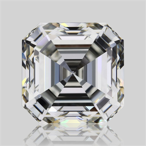 Foto Diamante Natural 2.20 quilates, Asscher , Color J, claridad VVS2 y certificado GIA de