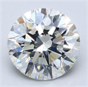 Diamante Natural 3.00 quilates, Redondo , Color J, claridad SI1 y certificado GIA