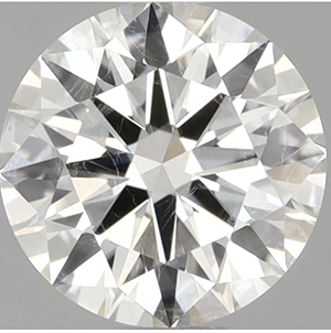 Picture of 0.80 Carats, Round Diamond with Ideal Cut, I Color, SI1 Clarity and Certified By IGI