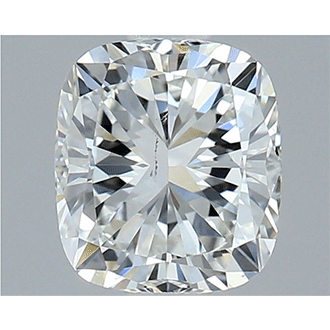 Picture of 0.91 Carats, Cushion Diamond G SI1 with Ideal Cut, Certified By IGI