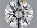 Natural Diamond 0.50 Carats, Round with Excellent Cut, G Color, SI1 Clarity and Certified by GIA