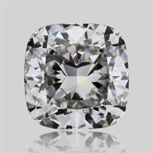 Foto Diamante Natural 0.72 quilates, Del cojín , Color E, claridad VS1 y certificado GIA de