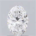 Diamante Natural 0.59 quilates, Ovalado , Color E, claridad VS2 y certificado GIA