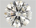 Natural Diamond 1.21 Carats, Round with Excellent Cut, J Color, VS1 Clarity and Certified by GIA
