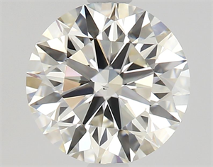 Picture of Natural Diamond 1.21 Carats, Round with Excellent Cut, J Color, VS1 Clarity and Certified by GIA