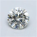 Diamante Natural 1.01 quilates, Redondo , Color J, claridad SI2 y certificado IGI