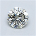 Diamante Natural 1.01 quilates, Redondo , Color J, claridad SI2 y certificado IGI