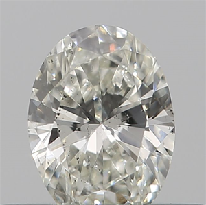 Foto Diamante Natural 0.24 quilates, Ovalado , Color I, claridad SI1 y certificado IGI de