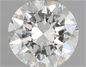 Natural Diamond 0.90 Carats, Round with Very Good Cut, H Color, VVS2 Clarity and Certified by IGI
