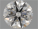 Diamante Natural 0.60 quilates, Redondo , Color J, claridad VVS1 y certificado GIA