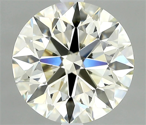 Picture of Natural Diamond 1.14 Carats, Round with Excellent Cut, K Color, VVS2 Clarity and Certified by IGI
