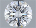 Diamante Natural 0.54 quilates, Redondo , Color D, claridad FL y certificado GIA