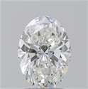 Natural Diamond 2.01 Carats, Oval with  Cut, G Color, VVS1 Clarity and Certified by GIA