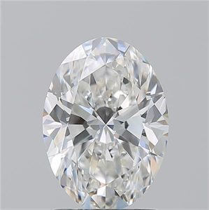 Picture of Natural Diamond 2.01 Carats, Oval with  Cut, G Color, VVS1 Clarity and Certified by GIA