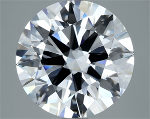 Picture of Natural Diamond 5.02 Carats, Round with Excellent Cut, D Color, FL Clarity and Certified by GIA