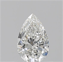 Natural Diamond 0.51 Carats, Pear with  Cut, G Color, VS1 Clarity and Certified by GIA