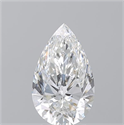Natural Diamond 3.03 Carats, Pear with  Cut, F Color, VS2 Clarity and Certified by GIA