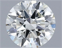 Diamante Natural 0.60 quilates, Redondo , Color I, claridad VS2 y certificado IGI