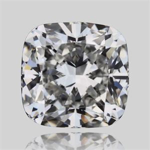 Foto Diamante Natural 0.71 quilates, Del cojín , Color G, claridad IF y certificado GIA de
