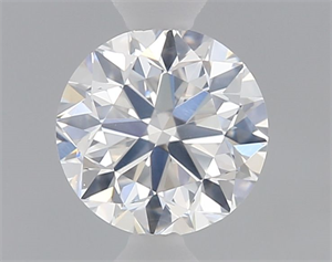 Picture of Natural Diamond 0.40 Carats, Round with Very Good Cut, E Color, I1 Clarity and Certified by GIA