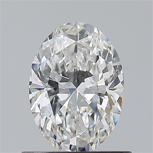 Picture of Natural Diamond 0.70 Carats, Oval with  Cut, E Color, VVS2 Clarity and Certified by GIA