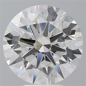 Picture of Lab Grown Diamond 6.01 Carats, Round with Ideal Cut, E Color, VS1 Clarity and Certified by IGI