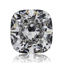 Natural Diamond 0.70 Carats, Cushion with  Cut, D Color, VS2 Clarity and Certified by GIA
