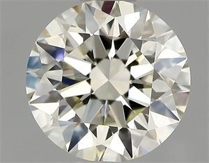 Picture of Natural Diamond 0.71 Carats, Round with Excellent Cut, L Color, VVS1 Clarity and Certified by GIA