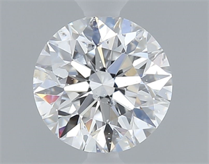 Foto Diamante Natural 0.56 quilates, Redondo , Color D, claridad SI2 y certificado GIA de