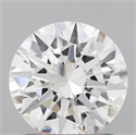 Del inventario de diamantes de laboratorio, 1.10 quilates, Redondo , Color E, claridad VS1 y certificado IGI