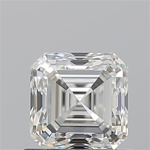 Picture of Natural Diamond 1.01 Carats, Asscher with  Cut, I Color, VVS2 Clarity and Certified by GIA