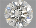 Natural Diamond 0.76 Carats, Round with Excellent Cut, K Color, VVS1 Clarity and Certified by GIA