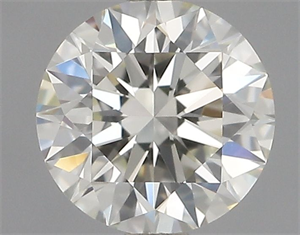 Picture of Natural Diamond 0.76 Carats, Round with Excellent Cut, K Color, VVS1 Clarity and Certified by GIA