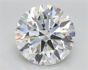 Picture of Lab Grown Diamond 5.61 Carats, Round with Excellent Cut, D Color, VVS2 Clarity and Certified by GIA
