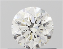 Diamante Natural 0.50 quilates, Redondo , Color H, claridad VVS2 y certificado GIA