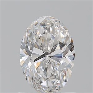 Picture of Natural Diamond 0.94 Carats, Oval with  Cut, G Color, SI2 Clarity and Certified by GIA