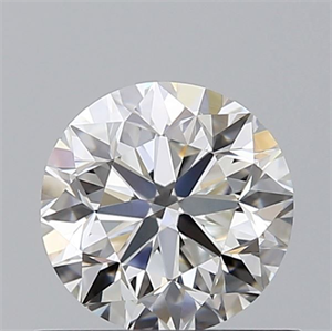 Foto Diamante Natural 0.70 quilates, Redondo , Color G, claridad VVS1 y certificado GIA de