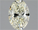 Natural Diamond 1.30 Carats, Oval with  Cut, L Color, VS2 Clarity and Certified by GIA