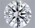 Del inventario de diamantes de laboratorio, 5.02 quilates, Redondo , Color F, claridad VVS2 y certificado IGI