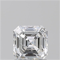 Diamante Natural 1.20 quilates, Asscher , Color E, claridad VS2 y certificado GIA