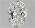 Natural Diamond 2.01 Carats, Oval with  Cut, G Color, VVS2 Clarity and Certified by GIA