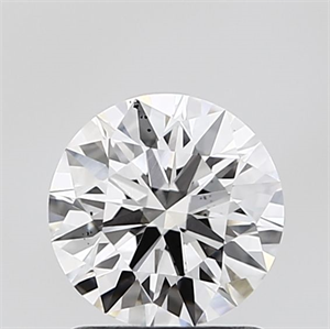 Picture of Lab Grown Diamond 1.20 Carats, Round with Ideal Cut, F Color, VVS2 Clarity and Certified by IGI