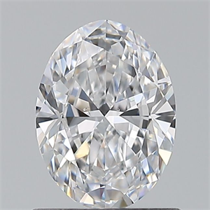 Picture of Natural Diamond 0.70 Carats, Oval with  Cut, D Color, VS2 Clarity and Certified by GIA