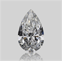 Natural Diamond 0.70 Carats, Pear with  Cut, D Color, VS1 Clarity and Certified by GIA