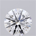 Lab Grown Diamond 2.53 Carats, Round with Ideal Cut, D Color, IF Clarity and Certified by IGI