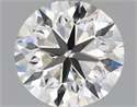 Natural Diamond 0.70 Carats, Round with Very Good Cut, I Color, VS1 Clarity and Certified by GIA